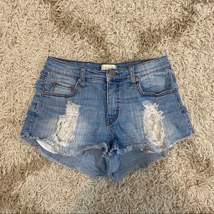 Altar’d states denim shorts